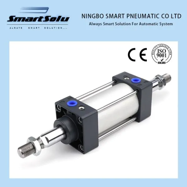 SCD serijos dvigubo veleno tipo pneumatinis cilindras